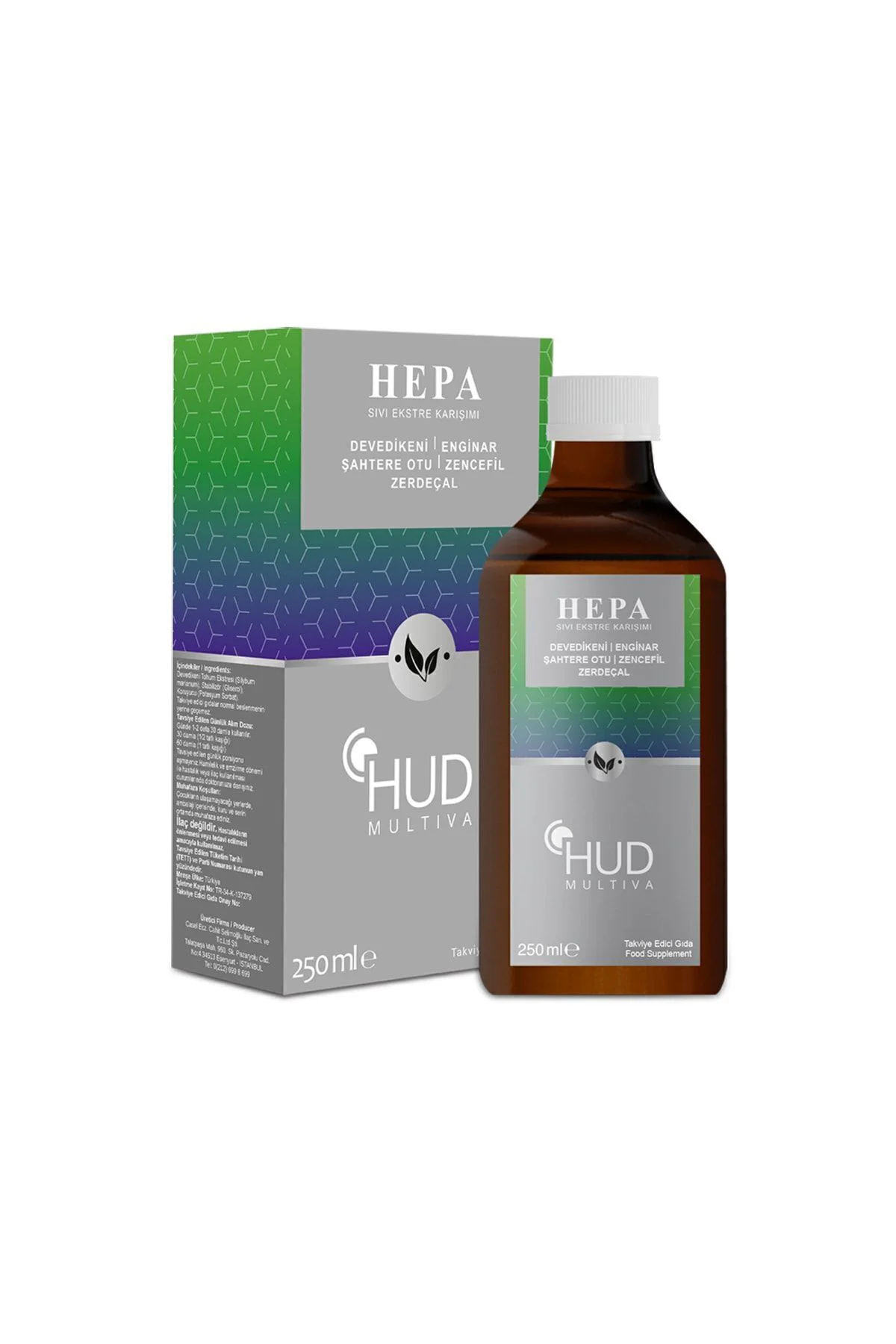 Hepa Sıvı Ekstre Karışımı 250 Ml