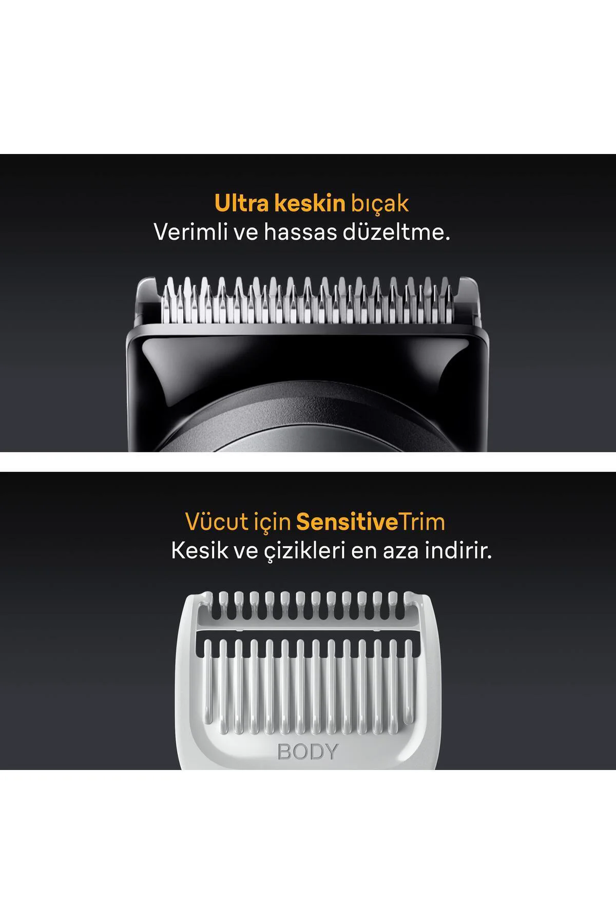 Hepsi Bir Arada Series 5, 7’si 1 arada Tıraş Kiti, Keskin Bıçak, Vücut Tıraşı AIO5520