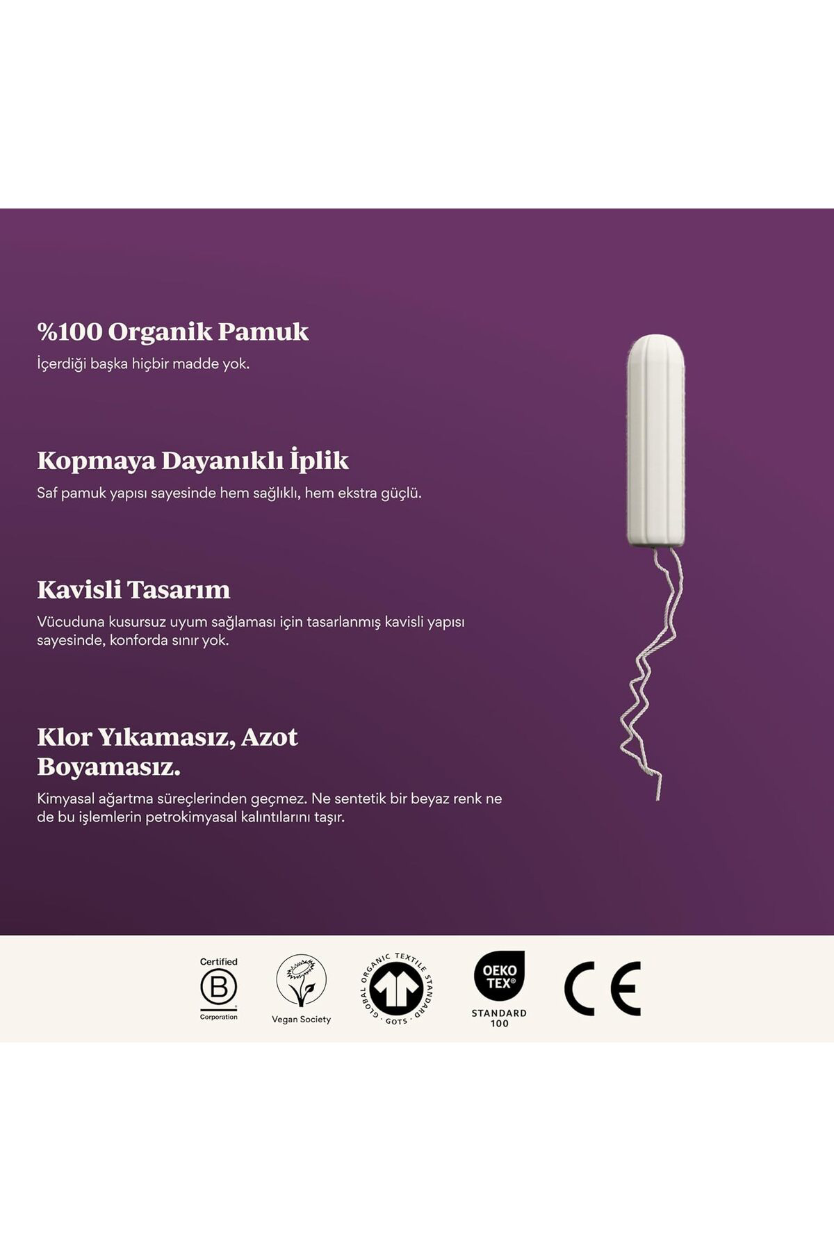 Hepsifur beije 10'lu Standart Tampon 1240063