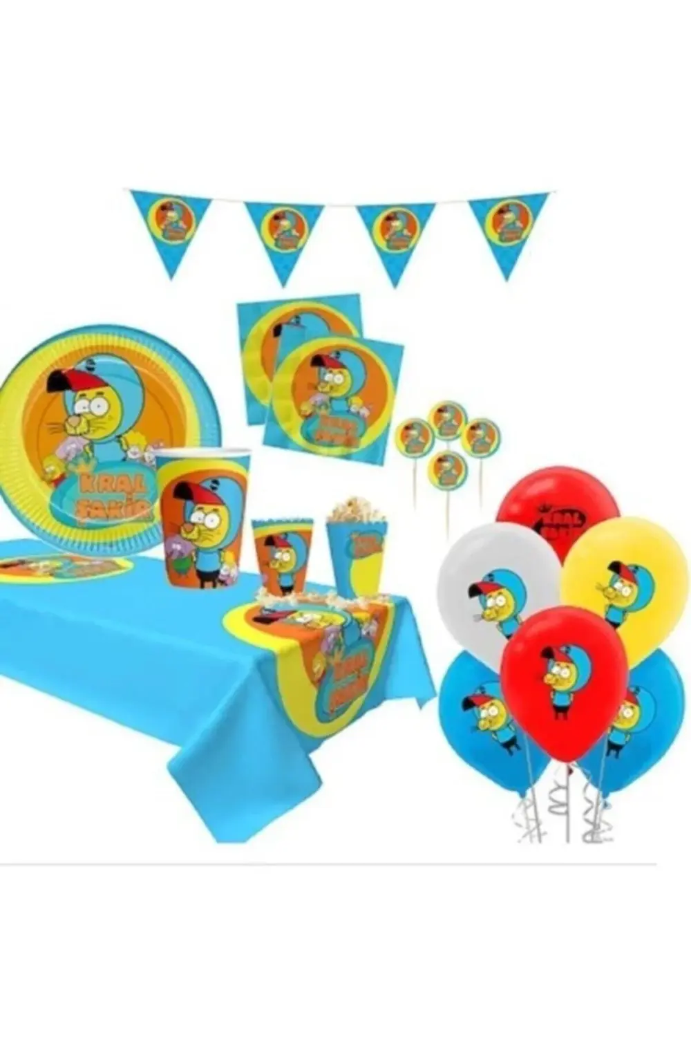 Her Eve Lazım Kral Şakir Action Parti Seti