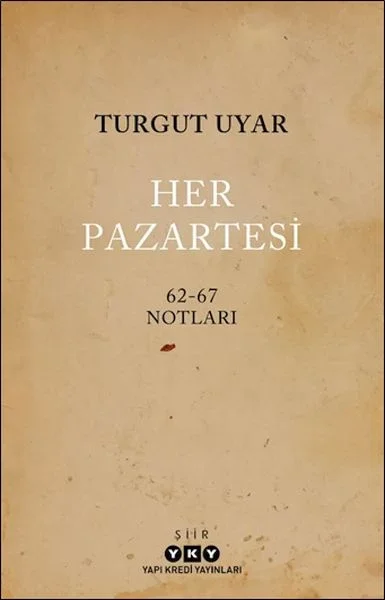 Her Pazartesi /1962-67 Notları Fiyatı, Yorumları ve Özellikleri
