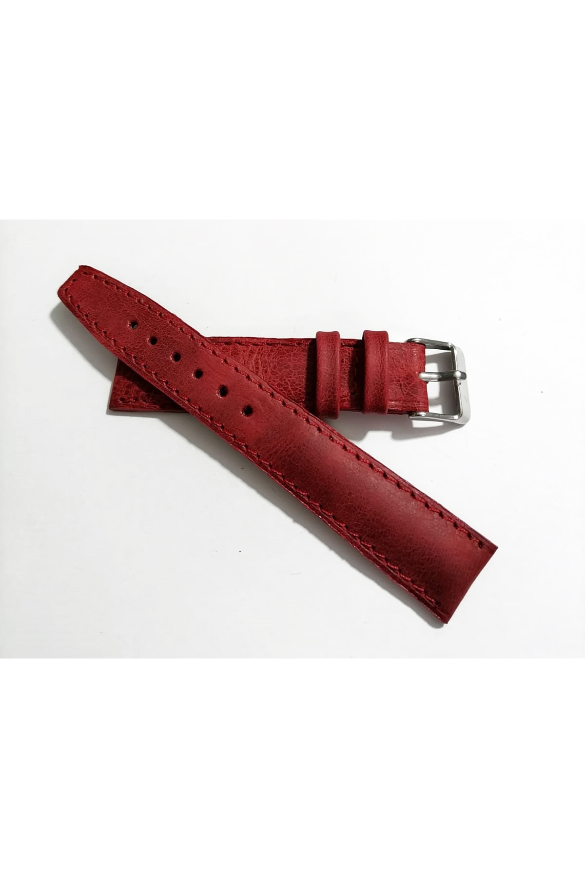 Her Saate Uygun 18 MM Hakiki Dana Derisi ( 267) kırmızı