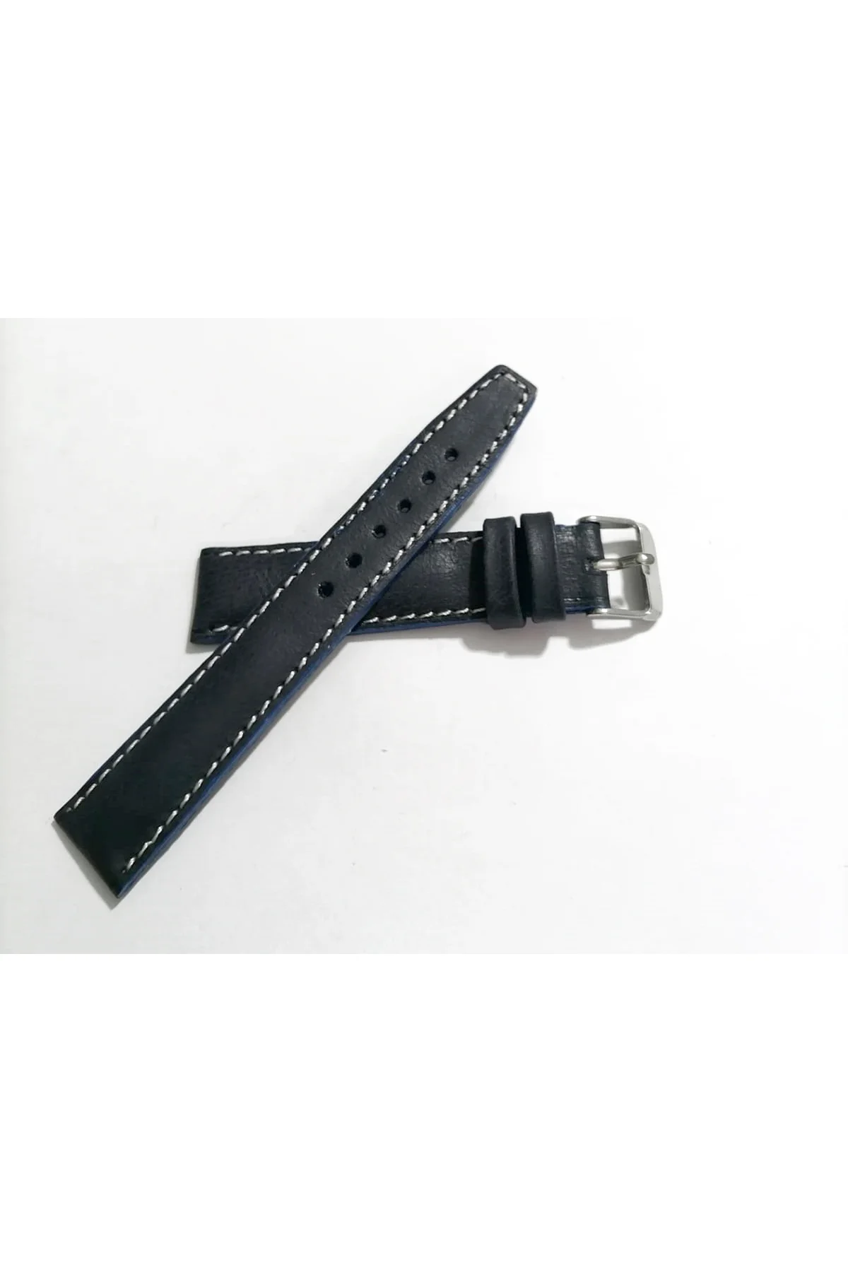 Her Saate Uygun 18 MM Hakiki Dana Derisi ( 265) beyaz dikişli koy