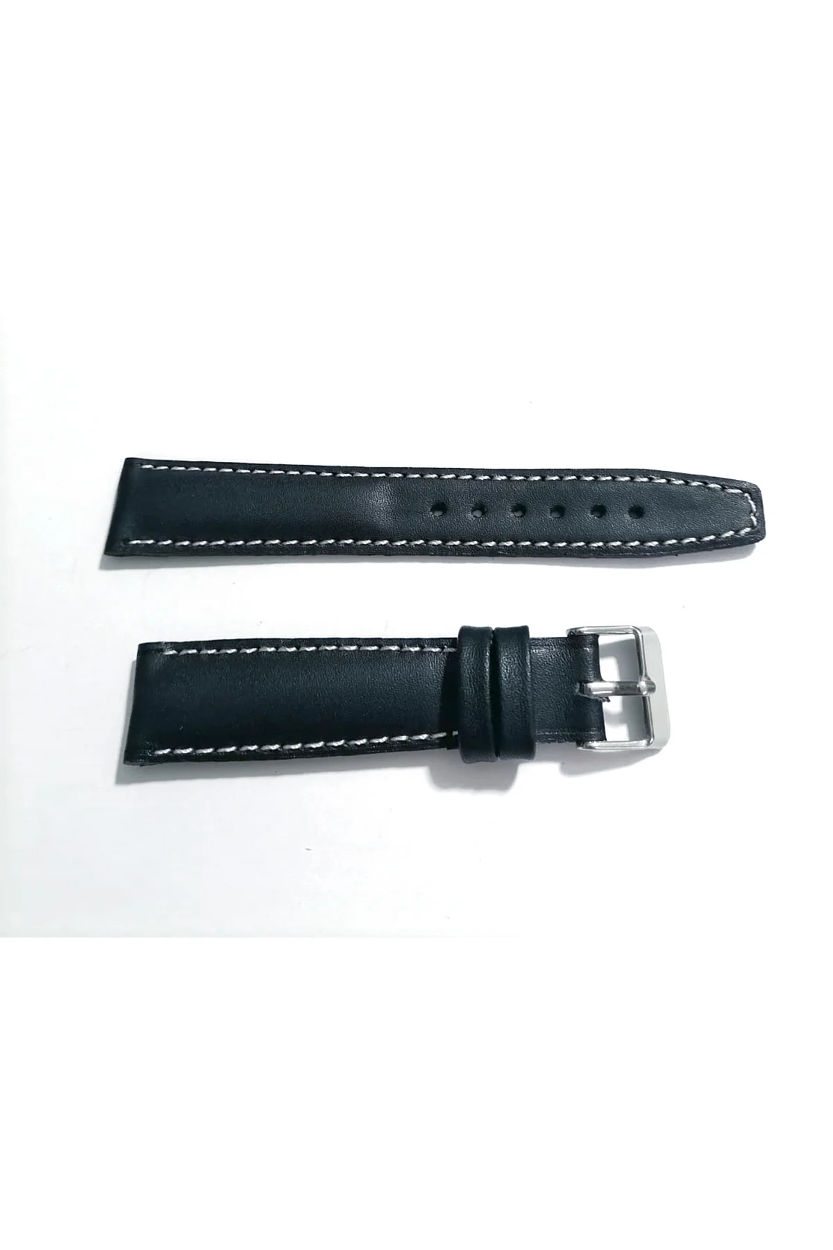 Her Saate Uygun 18 MM Hakiki Dana Derisi ( 265) beyaz dikişli koy
