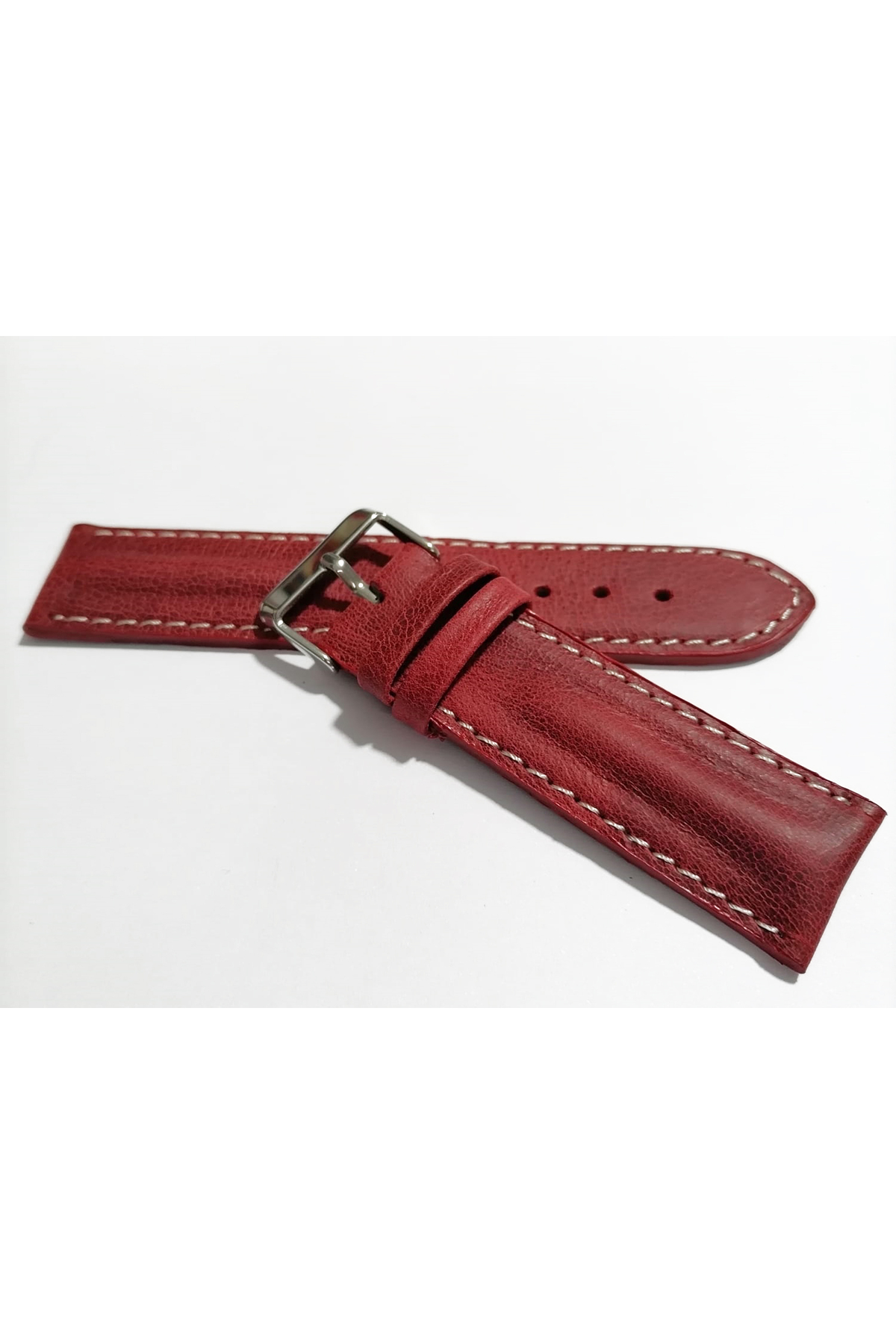 Fado Her Saate Uygun Bombeli 22 Mm Piramit Modeli Hakiki Deri (217) Kı