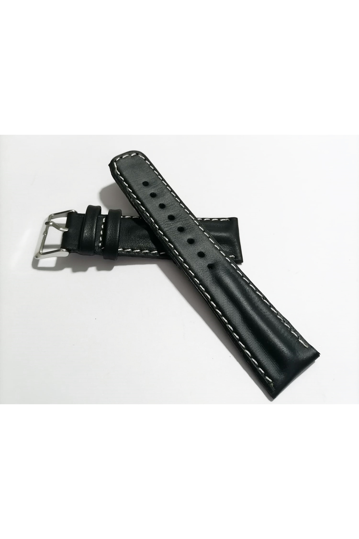 Fado Her Saate Uygun Bombeli 22 Mm Piramit Modeli Hakiki Deri (210) Si