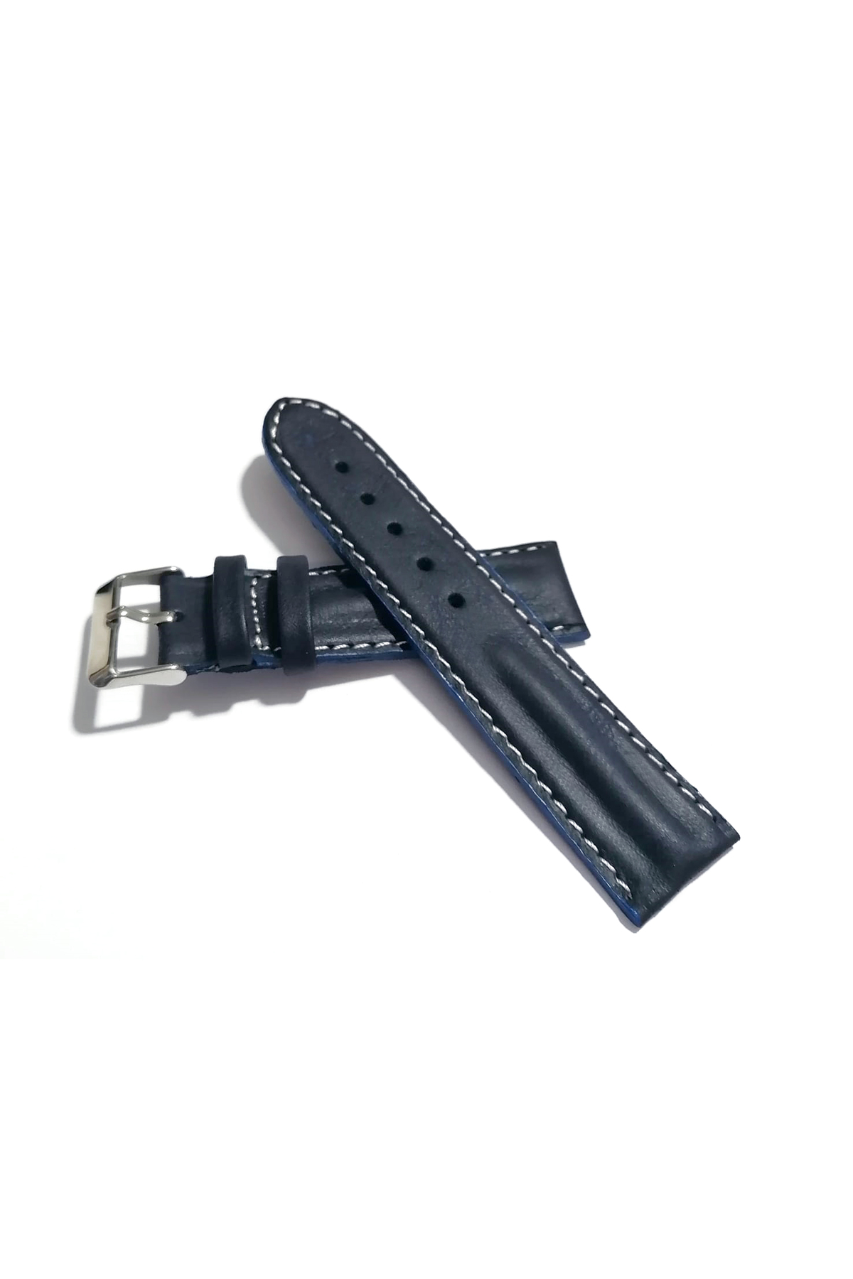 Fado Her Saate Uygun Bombeli 22 Mm Piramit Modeli Hakiki Deri (215) Ko