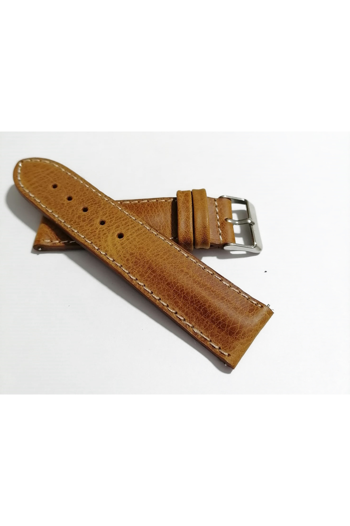 Fado Her Saate Uygun Bombeli 22 Mm Piramit Modeli Uzun Xl Hakiki Deri