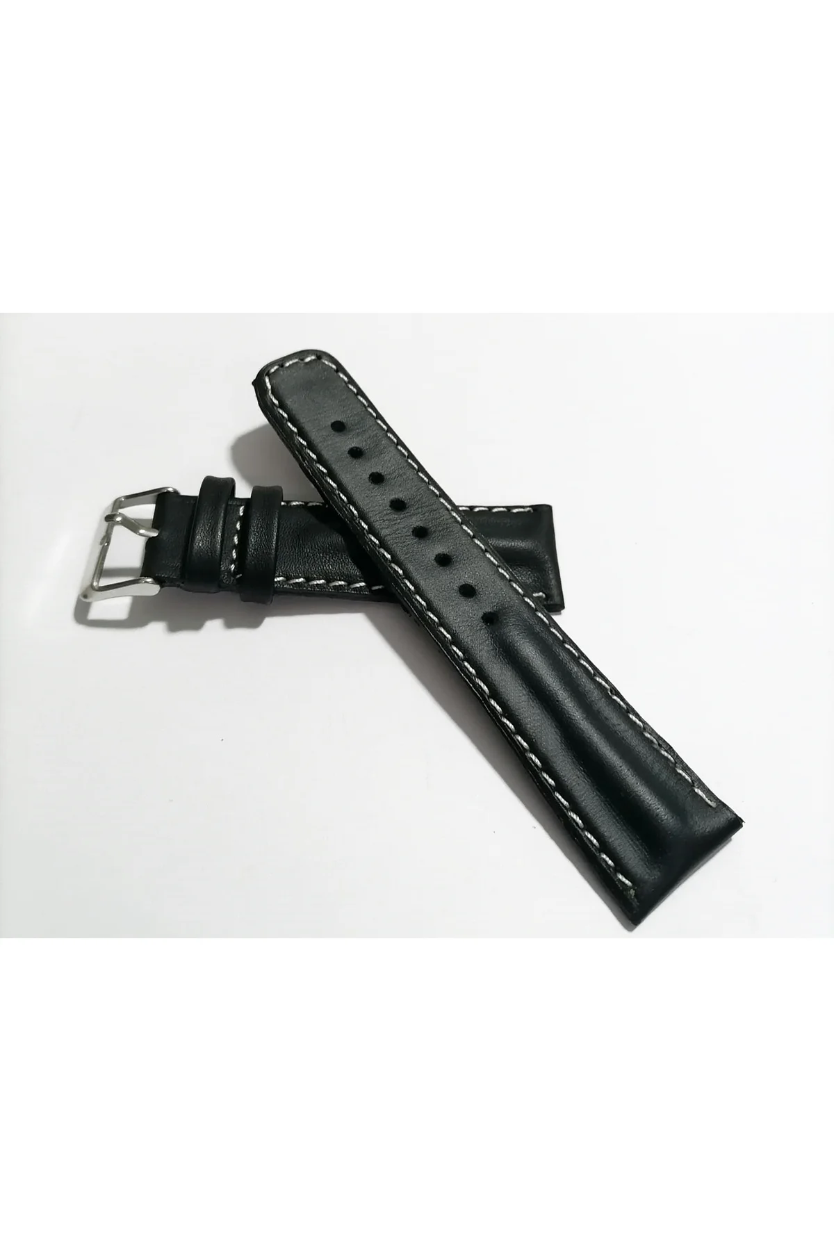 Her Saate Uygun Bombeli 20 mm Piramit modeli UZUN XL Hakiki Deri 