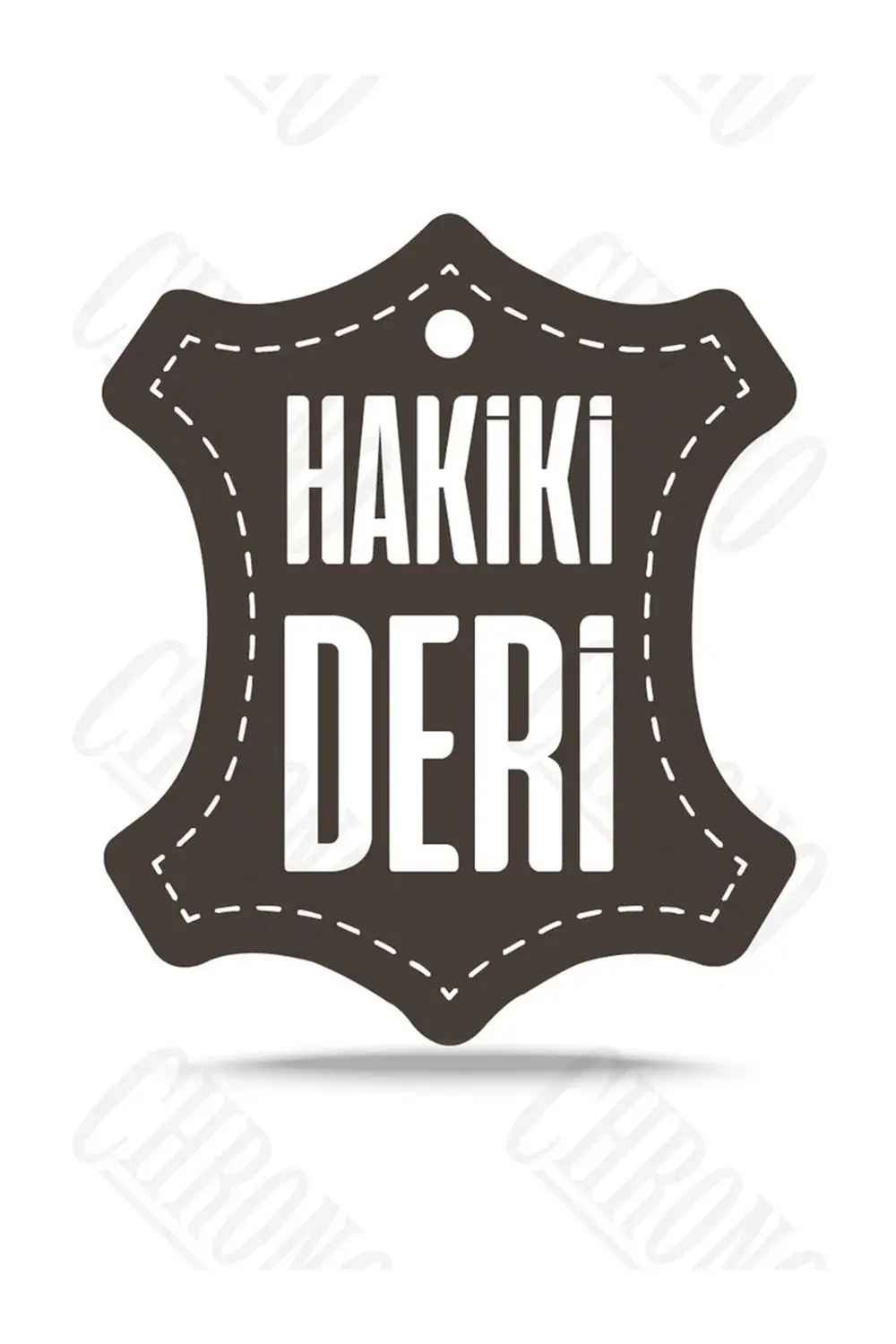 Her Saate Uygun Bombeli  22   mm Hakiki  Deri Kordon  TABA