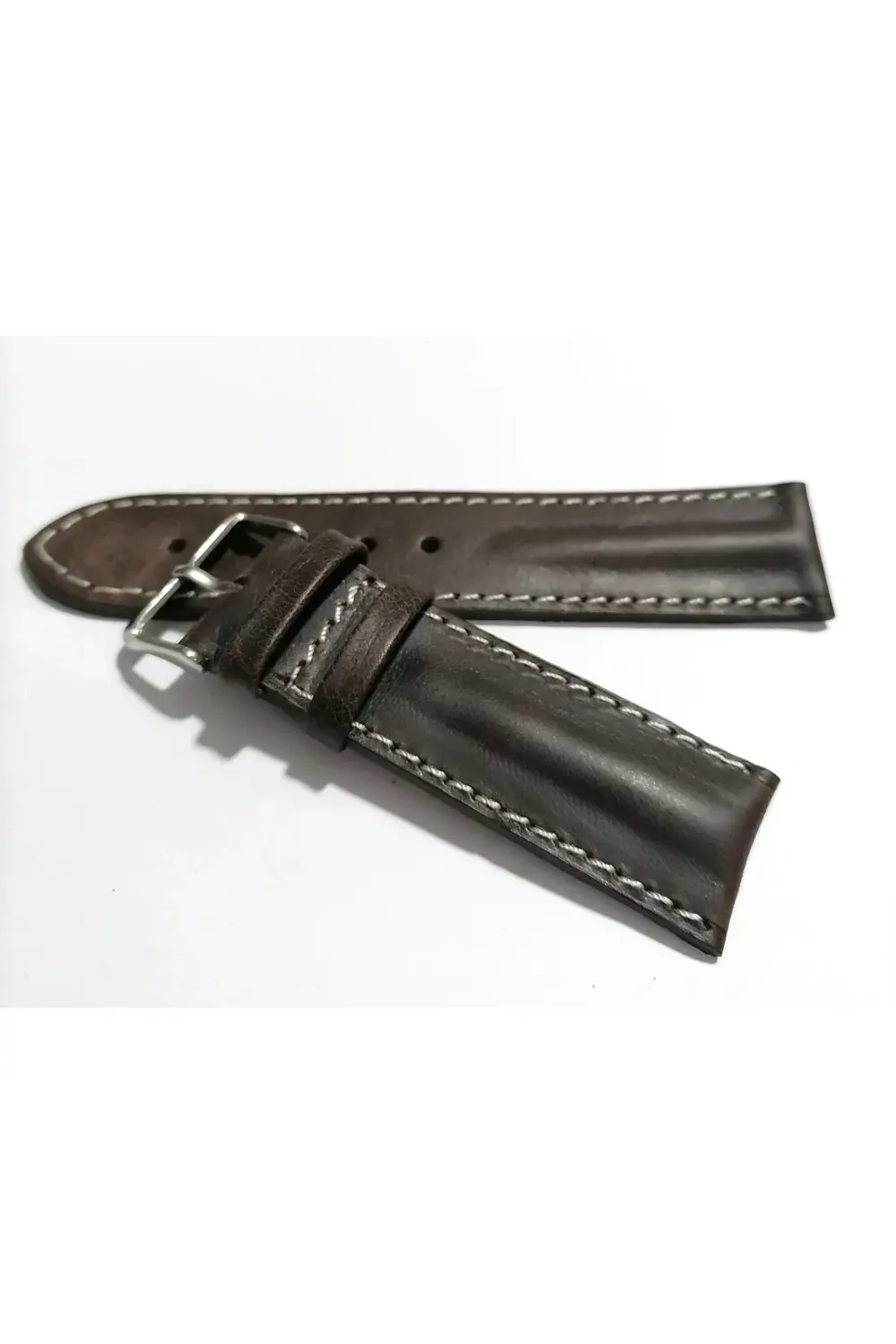 Her Saate Uygun Bombeli 22 mm Piramit modeli UZUN XL Hakiki Deri