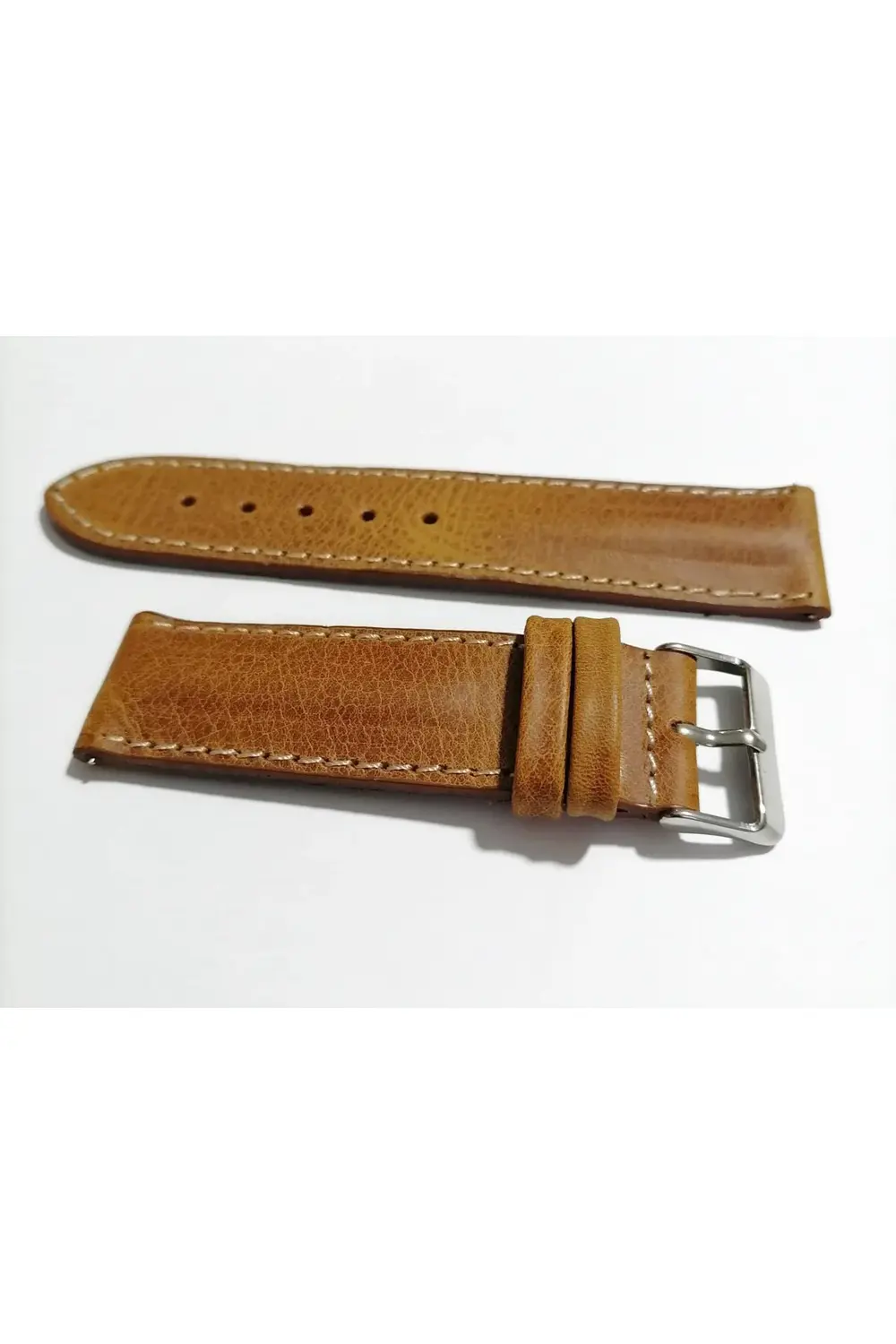 Her Saate Uygun Bombeli 22 mm Piramit modeli UZUN XL Hakiki Deri