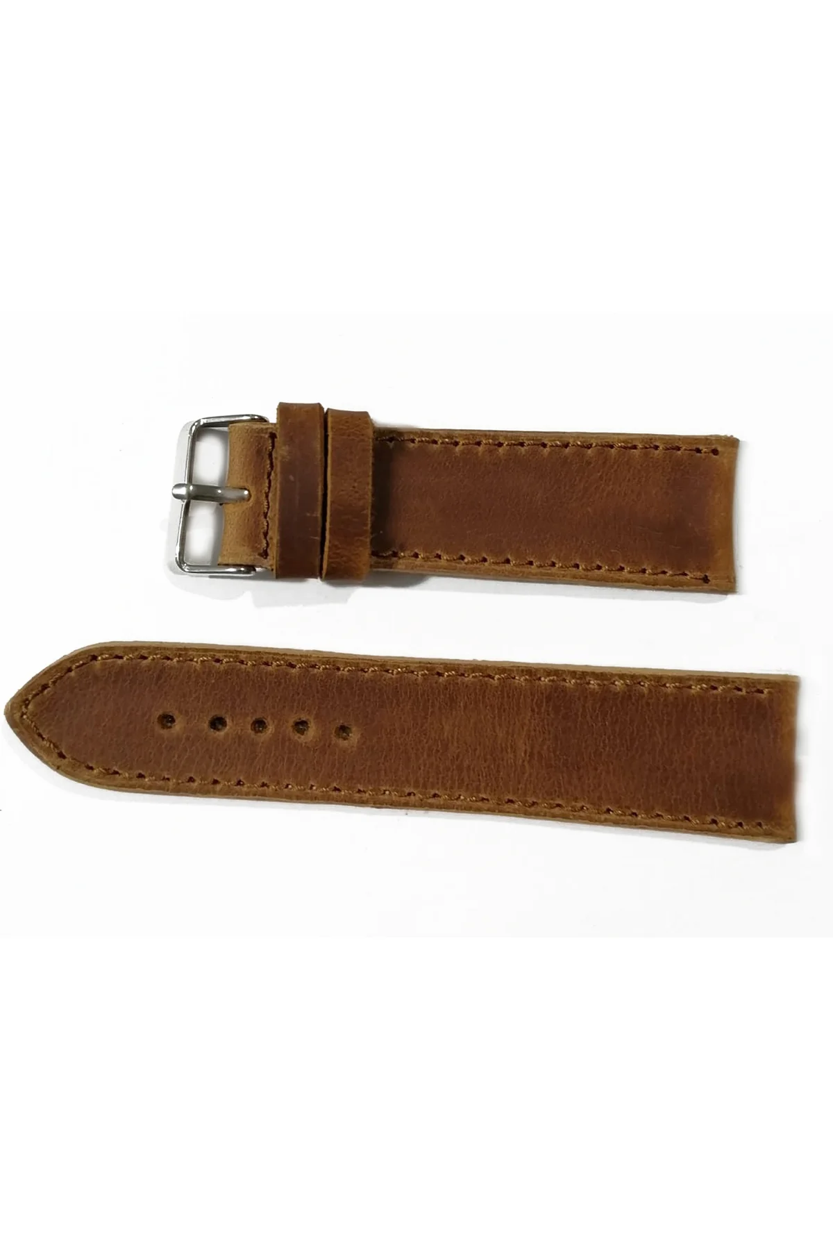 Her Saate Uygun Dumanlı Taba Renk Saat Kordon 22 mm Her Saate Uygun Dumanlı Taba Renk Saat Kordon 22 mm