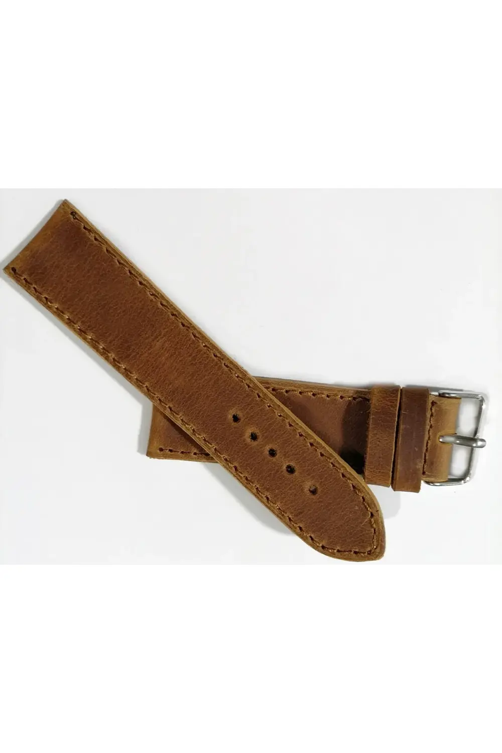 Her Saate Uygun  Dumanlı Taba Renk  Saat  Kordon  20  mm