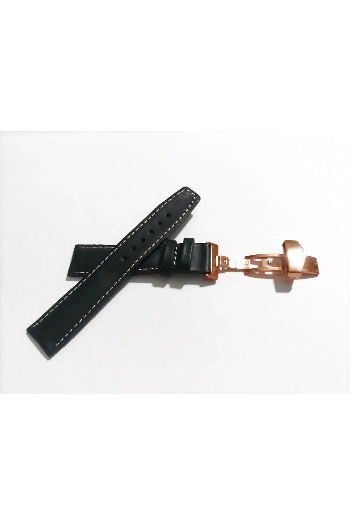 Her Saate Uygun Kelebek Toka 20 mm Hakiki Deri (238) ROSE TOKA Sİ