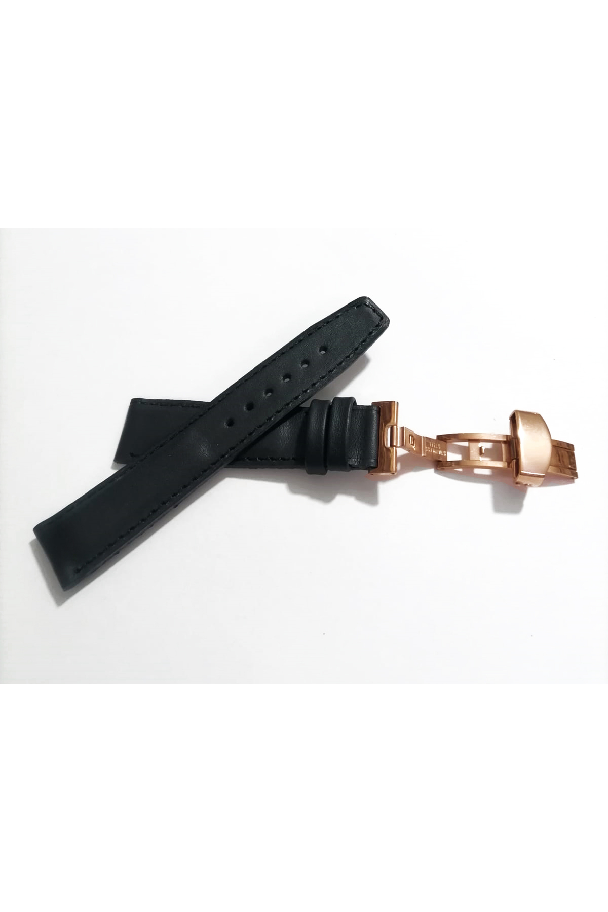 Fado Her Saate Uygun Kelebek Toka 20 Mm Hakiki Deri (243) Rose Toka Si
