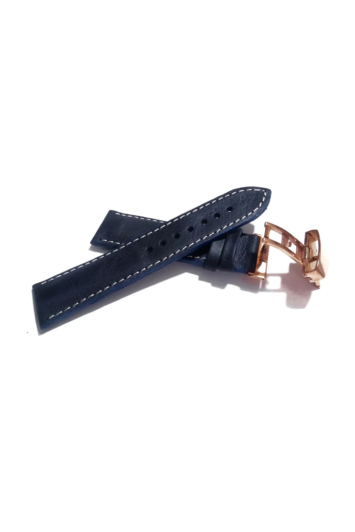 Her Saate Uygun Kelebek Toka 22 mm Hakiki Deri (234) ROSE TOKA MA