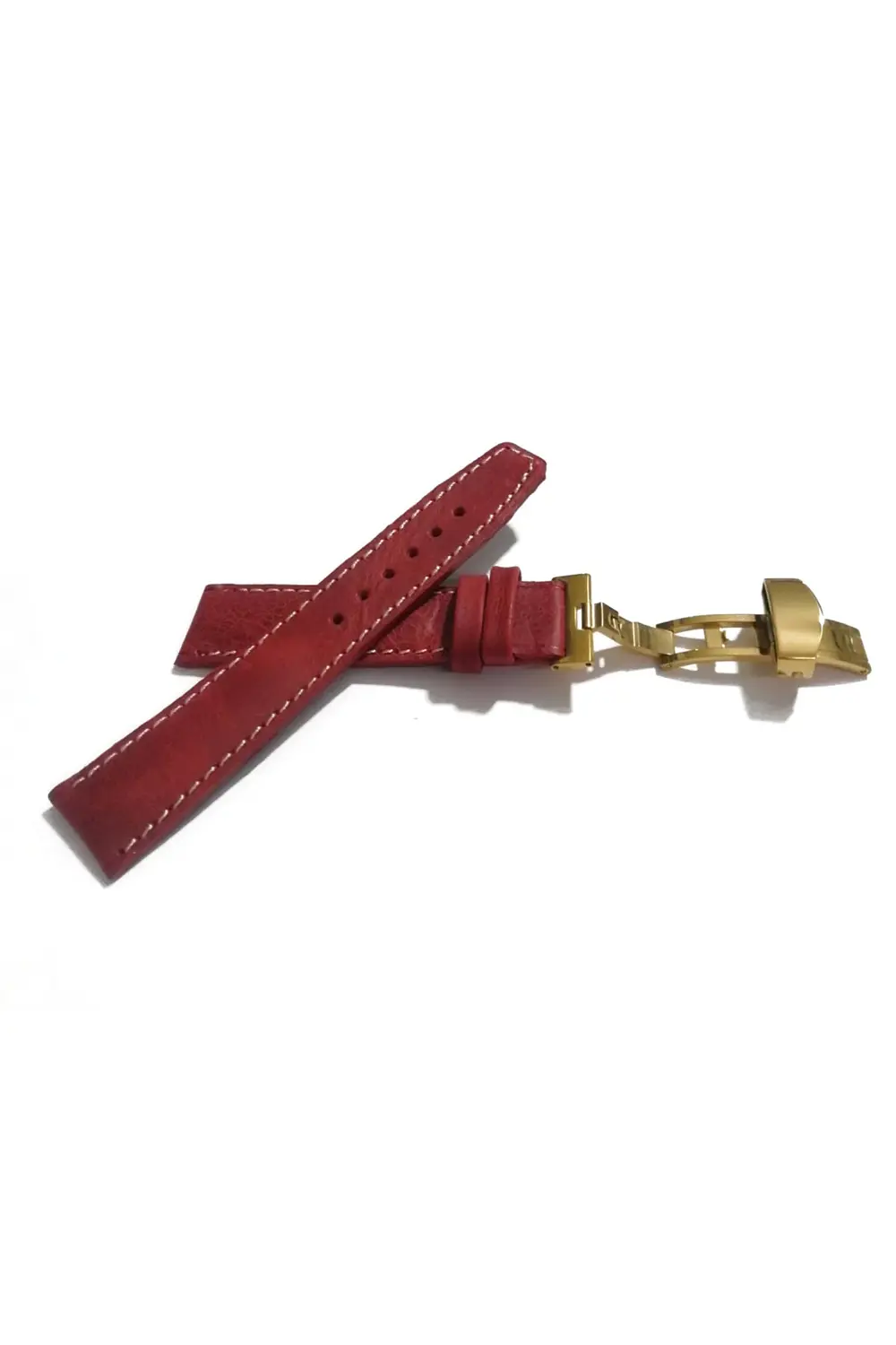 Her Saate Uygun Kelebek Toka 24 MM Hakiki Deri (257) SARI TOKA KI