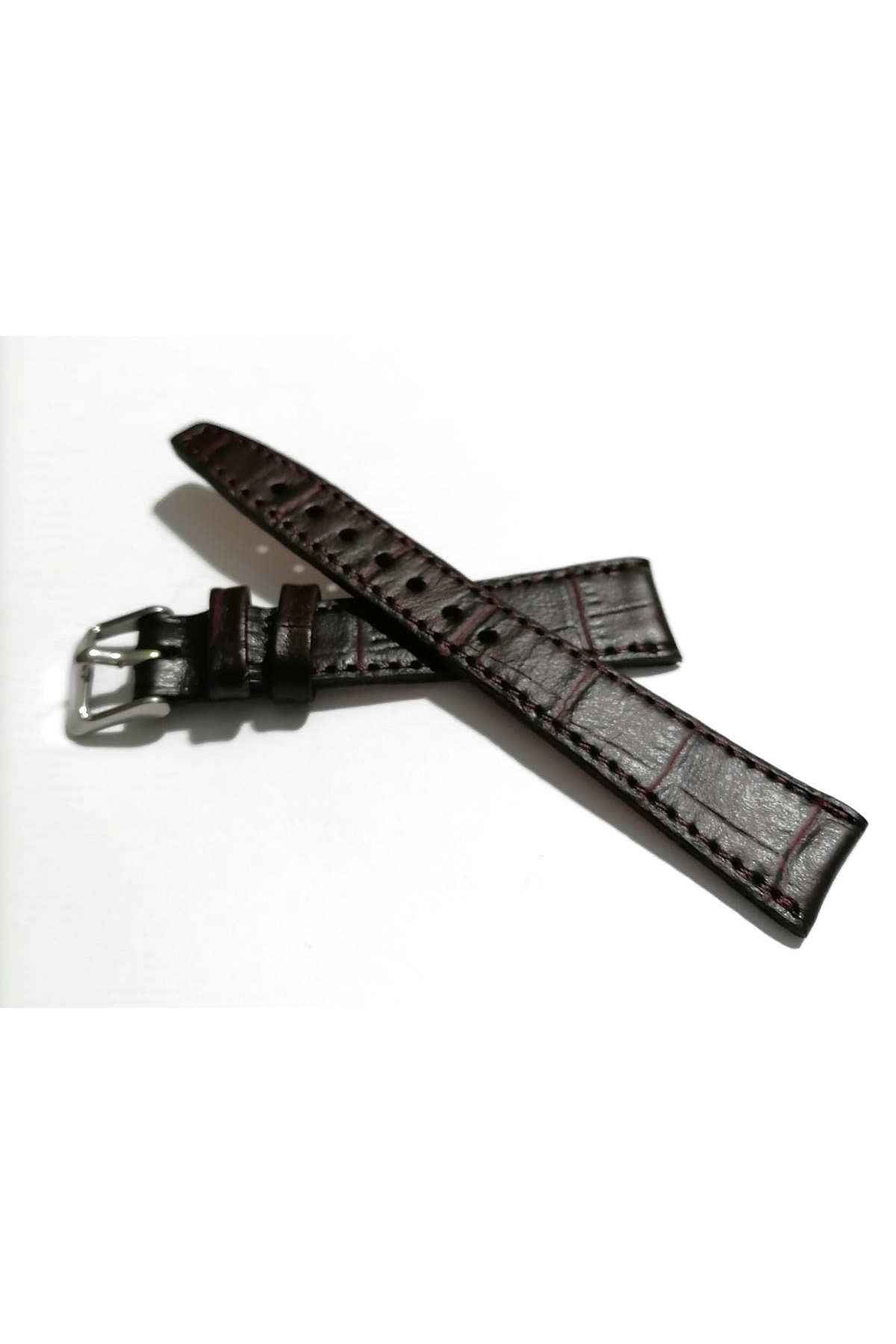 Fado &Her Saate Uyumlu Hakiki  Dana  Derisi  Saat Kordonu 20   Mm (  1