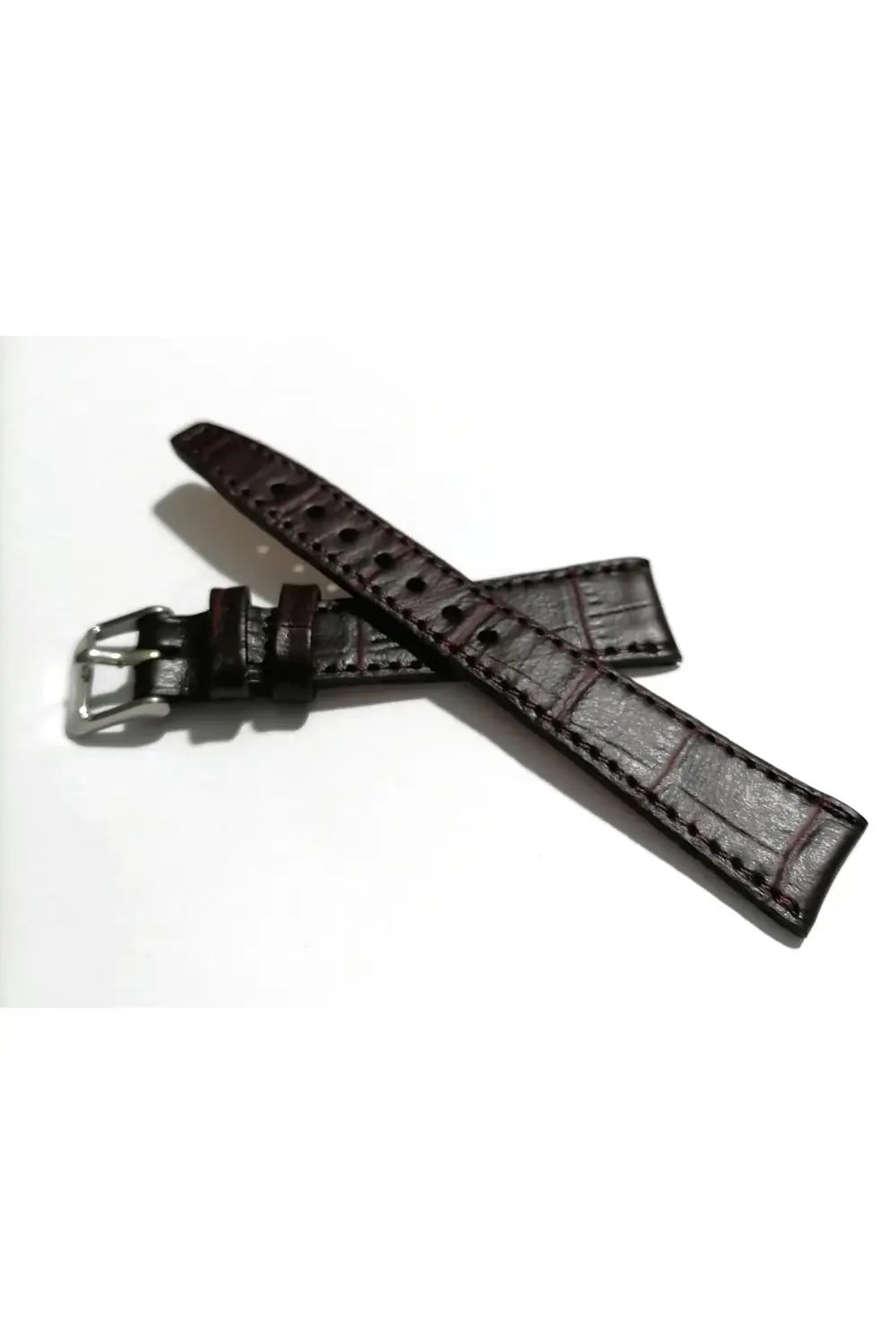 &Her Saate Uyumlu Hakiki  Dana  Derisi  Saat Kordonu 20   mm (  1