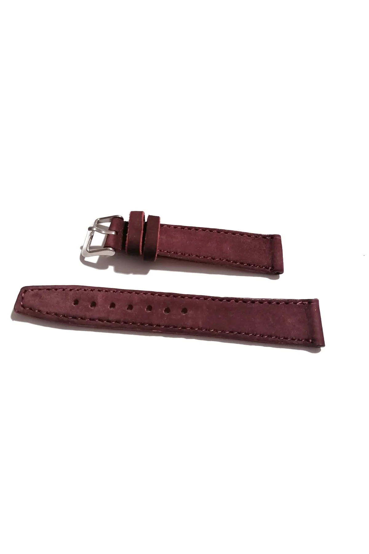 &Her Saate Uyumlu kadife görünümlü 16 mm bordo ( 414 )