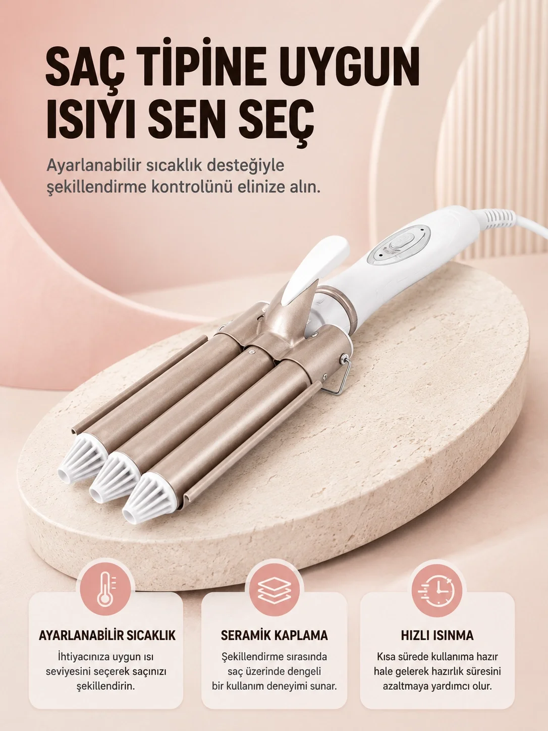 Her Saç Tipine Uygun, Hızlı Isınan Bukle Yapıcı – Evde Kuaför Kalitesinde Sonuç Yeni Nesil Fiyatı, Yorumları ve Özellikleri