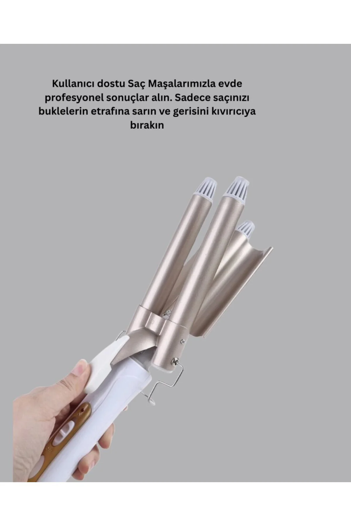 Her Saç Tipine Uygun, Hızlı Isınan Bukle Yapıcı – Evde Kuaför Kal