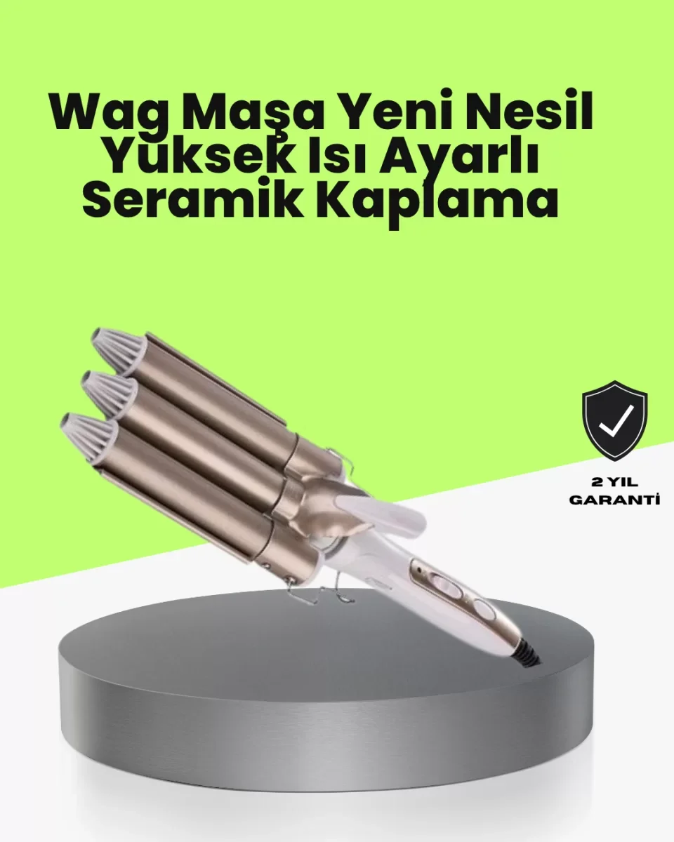 Her Saç Tipine Uygun, Hızlı Isınan Bukle Yapıcı – Evde Kuaför Kalitesinde Sonuç - Lisinya