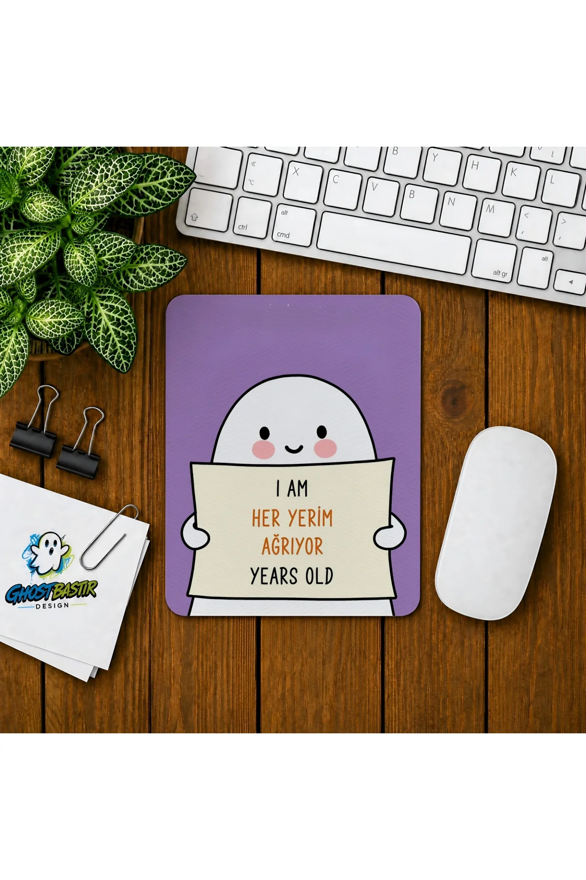 Her Yerim Ağrıyor Baskılı Oyuncu Mousepad 0100