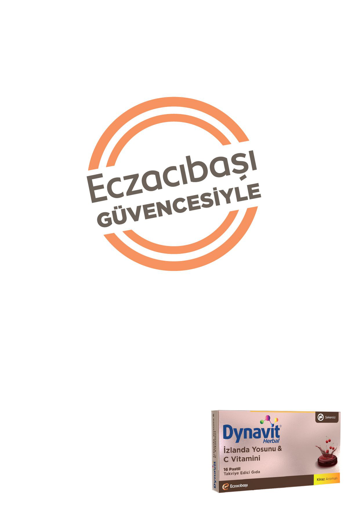 Dynavit Herbal İzlanda Yosunu & C Vitamini 16 Pastil - İzlanda Yosunu, C