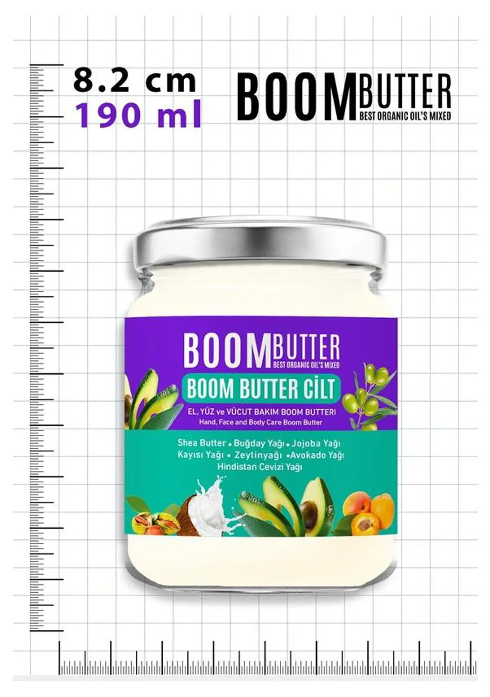Herbal Science Boom Butter Cilt Bakım Yağı 190 ml 8682427001697 Herbal Science Boom Butter Cilt Bakım Yağı 190 ml 8682427001697