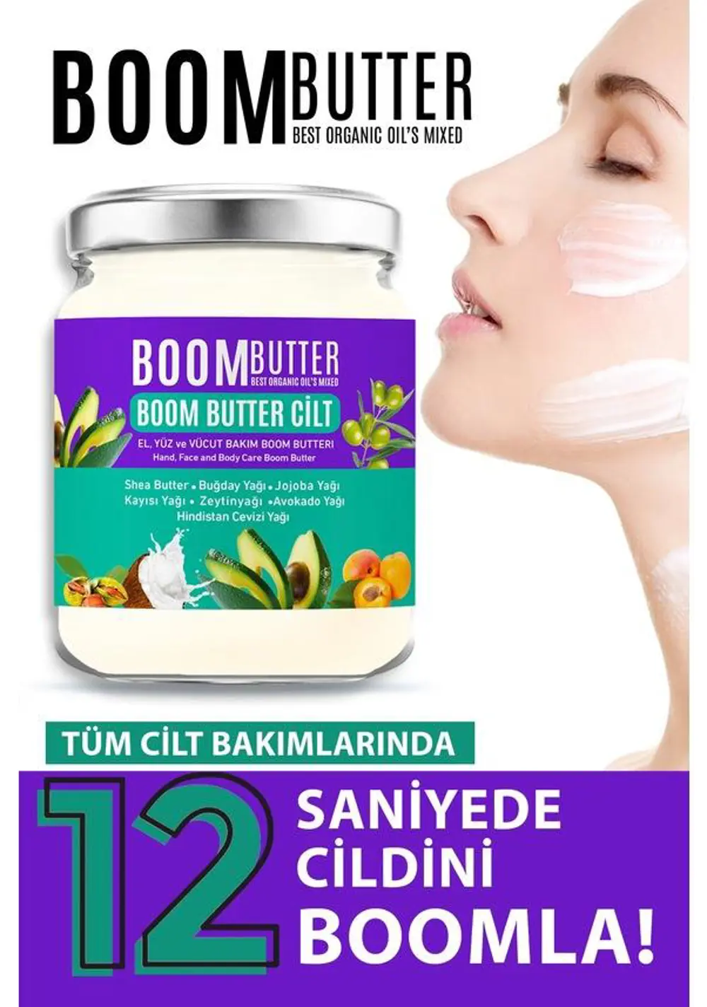 Herbal Science Boom Butter Cilt Bakım Yağı 190 ml 8682427001697 Herbal Science Boom Butter Cilt Bakım Yağı 190 ml 8682427001697