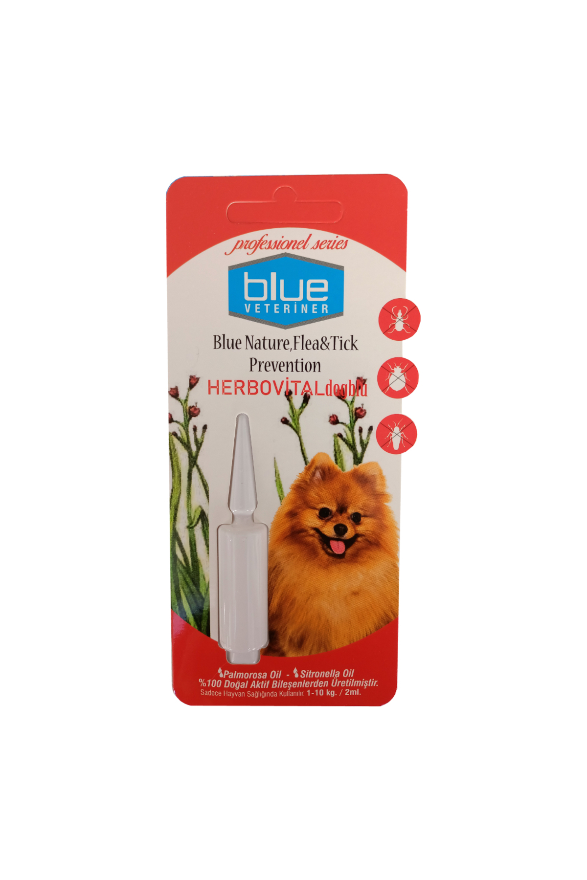 Nerm Herbio Sel Köpek Damlası 2 Ml ( 1-10 Kg )