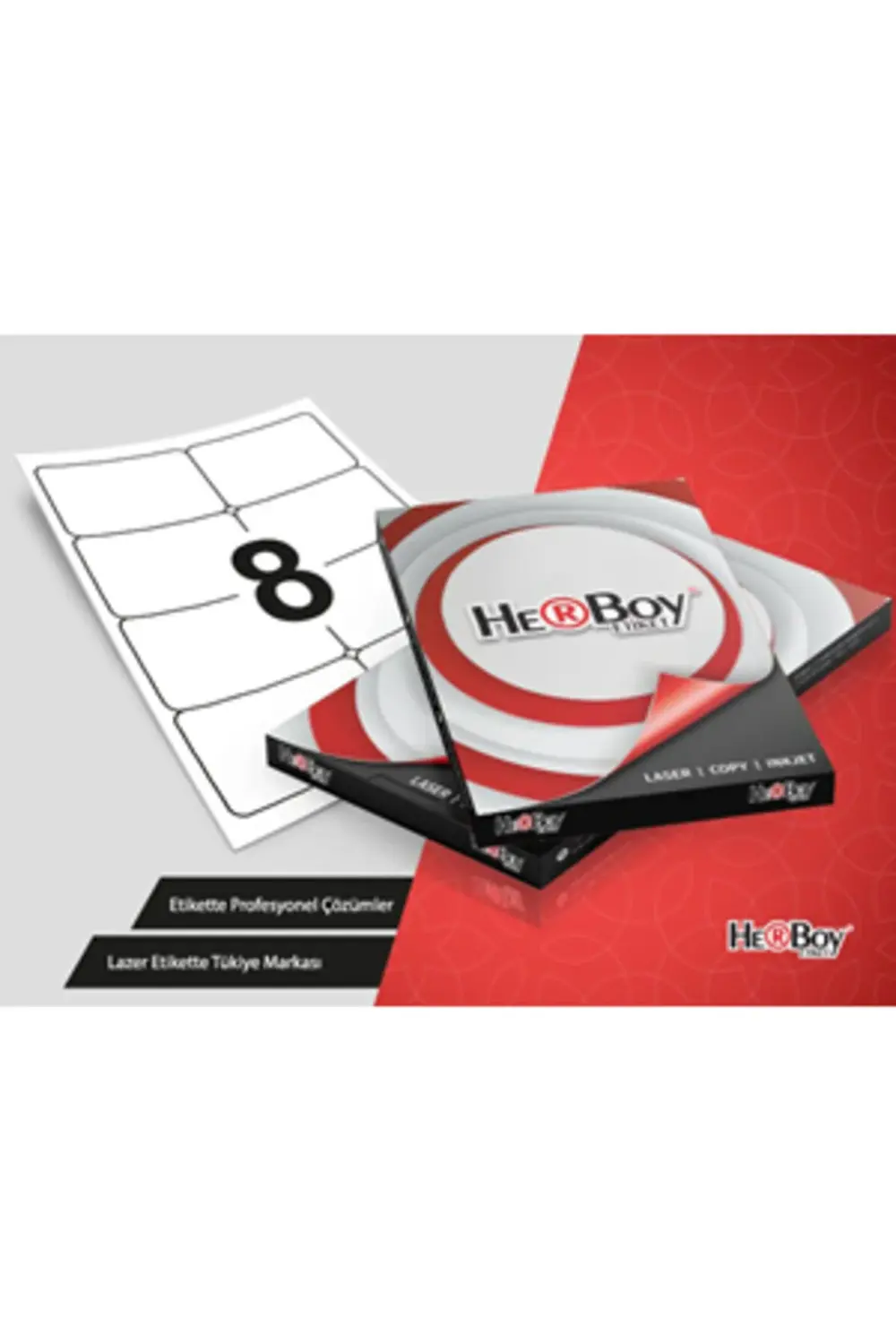 Herboy 99.1x67.7 Mm A4 Laser Etiket 100"lü Hb-1008