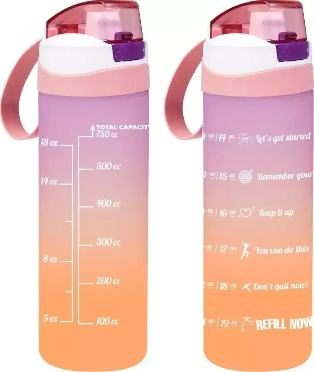 Herevin Matara Çift Renk Boyalı Ölçü Baskılı Yavru Ağzı 750 CC 16