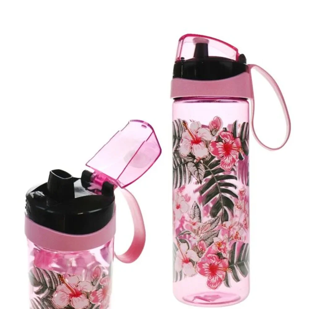 Herevin Matara Desenli Como Pembe Hibiscus Çiçeği 750 CC 161670-0
