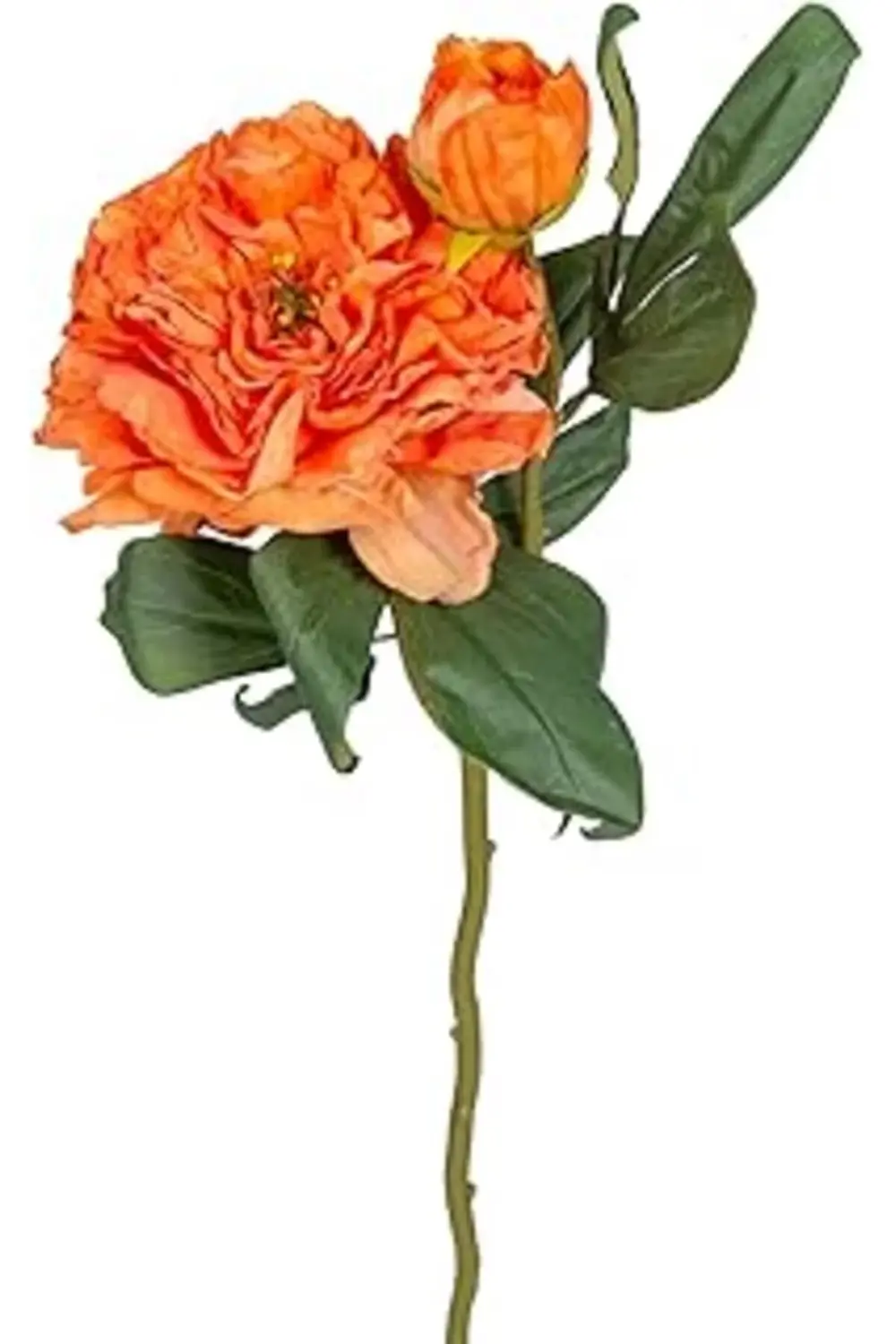 Herkora Yapay Gül Tomurcuklu Turuncu 50 Cm.