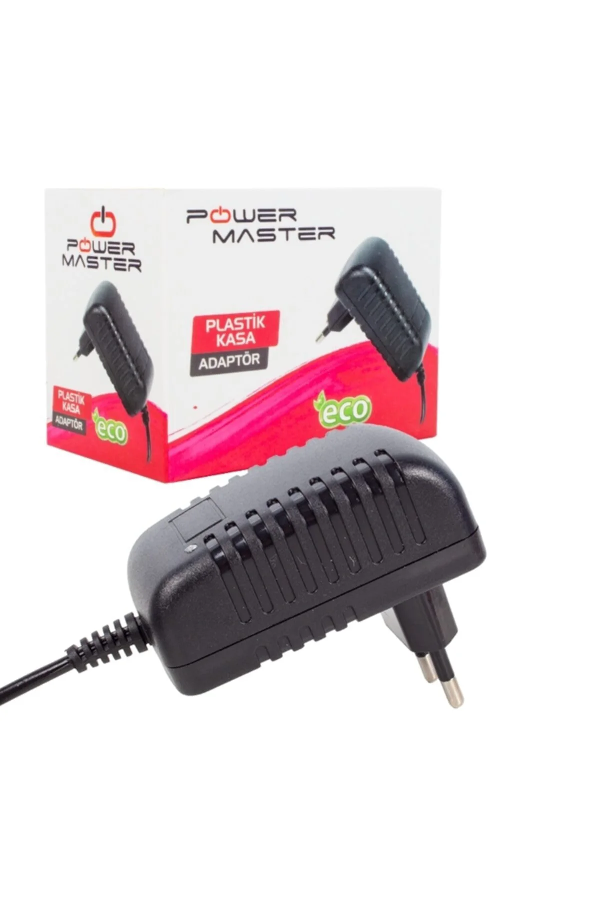 Hero Hl-2202 12 Volt - 2 Amper Plastik Kasa Priz Tipi Adaptör 5.5*2.5 Uç * Mini Cihaz Adaptörü