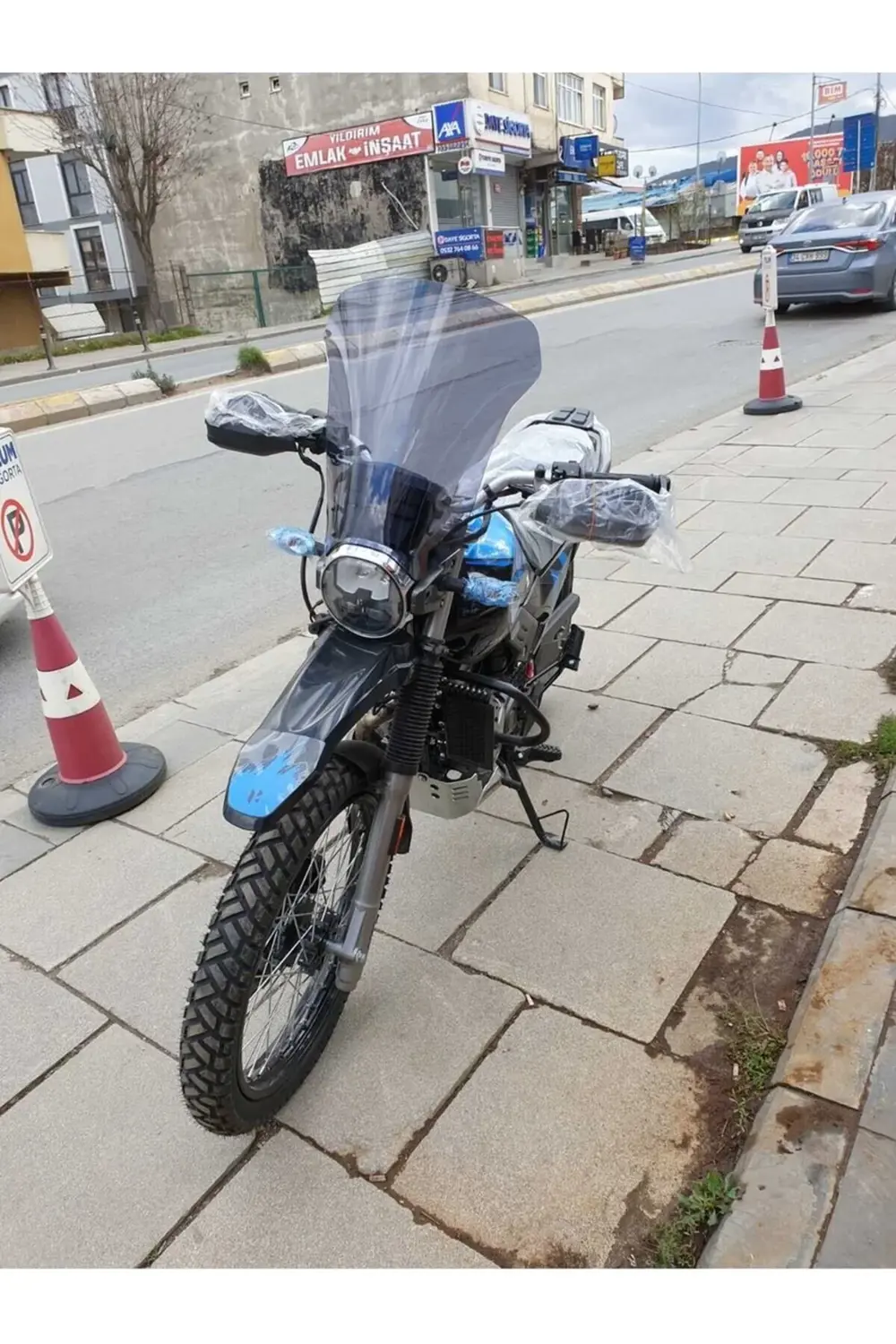 Hero X Pulse Ön Cam 2020-2025 Model 46cm Füme Renkli 4mm