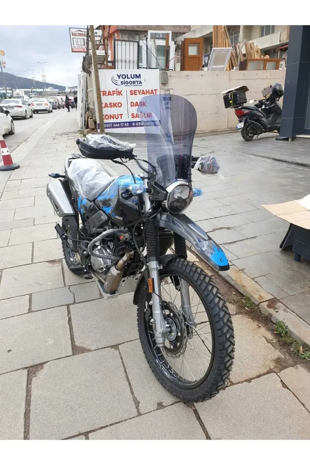 Hero X Pulse Ön Cam 2020-2025 Model 46cm Füme Renkli 4mm