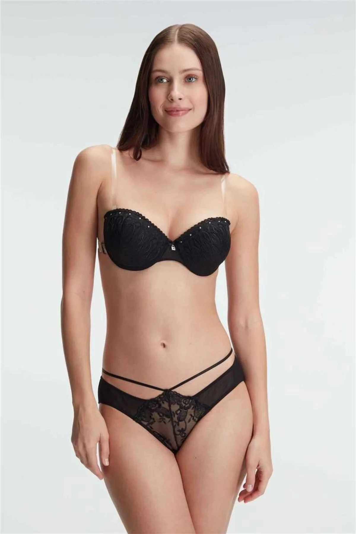 HERŞEYTREND Günlük Straplez Push-up Destekli Balenli Şeffaf Sırt Aksesuarlı Askıları Çıkabilir Bonc HERŞEYTREND Günlük Straplez Push-up Destekli Balenli Şeffaf Sırt Aksesuarlı Askıları Çıkabilir Bonc Fiyatı, Yorumları ve Özellikleri