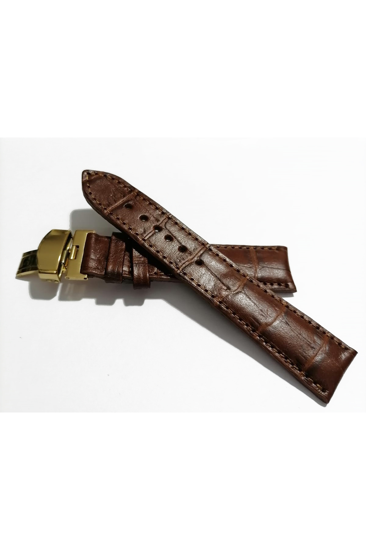 Fado &Hertür Saate &Uygun  Kelebek  Toka 20 Mm  Kahve    Kordon(177)