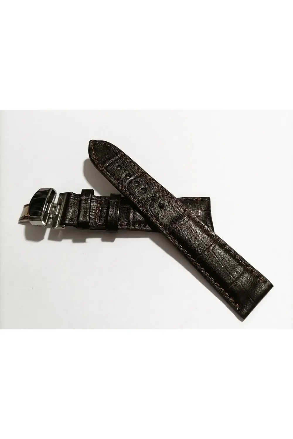 &Hertür Saate &Uygun  Kelebek  Toka 20 mm koyu  kahve    Kordon(1