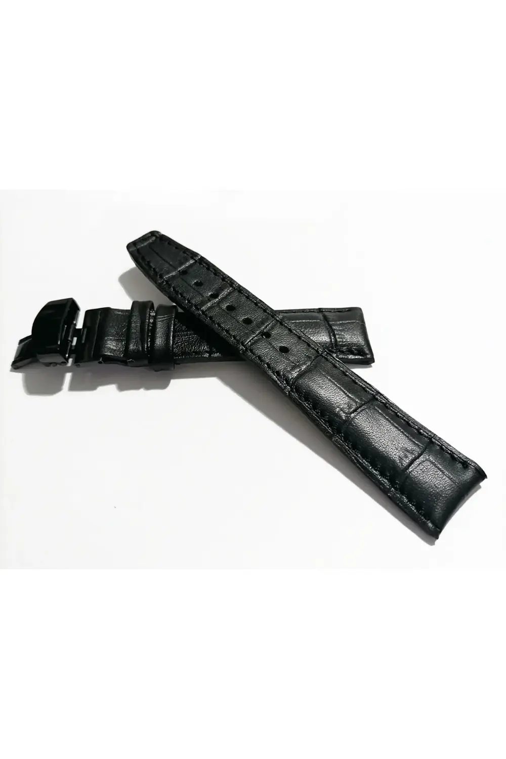 &Hertür Saate &Uygun  Kelebek  Toka  24 MM  siyah  kordon   (195)