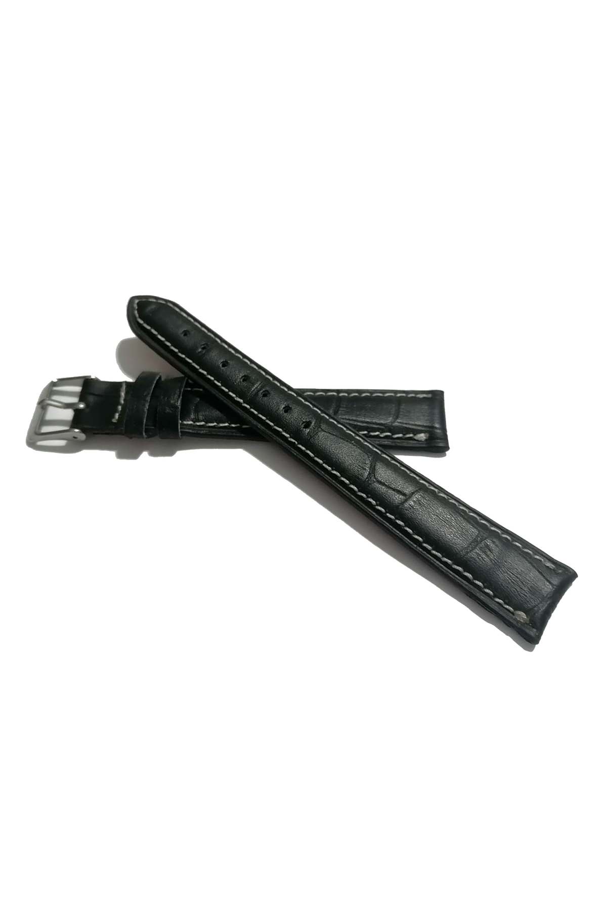 Fado Hertürlü &Saate Uygun Beyaz Dikişli Croko  Hakiki Dana Derisi  18