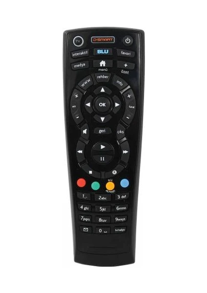 Herz D-Smart Blu Next YE-15000 HD kumanda Herz D-Smart Blu Next YE-15000 HD kumanda