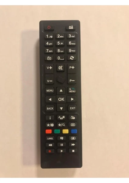 Herz HRL-1125 Vestel Hı-Level (Siyah Tuşlu) Lcd-Led Tv KumandasıH