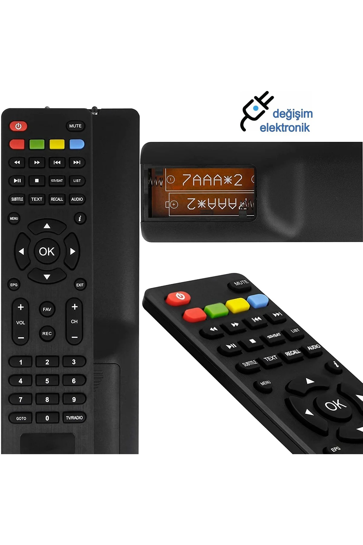 Herz Hs-2019 Hd Uydu Kumandası
