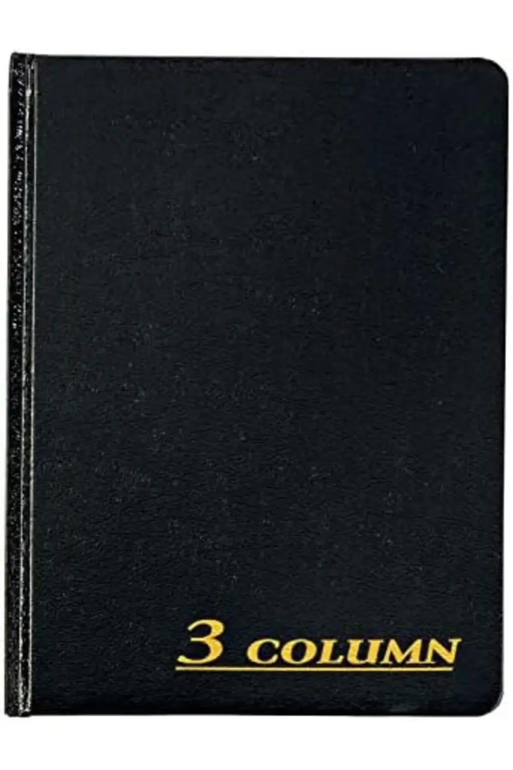 Hesap Defteri, 17,78 x 23,50 cm, Siyah, 3 Sütun, 80 Sayfa (ARB800
