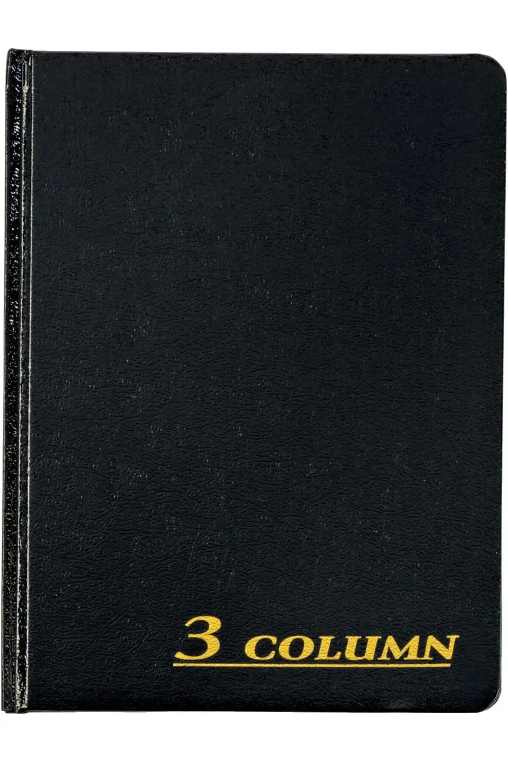 Hesap Defteri, 17,78 x 23,50 cm, Siyah, 3 Sütun, 80 Sayfa (ARB800
